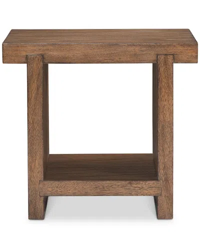 Bernhardt Tomas Side Table In Brown