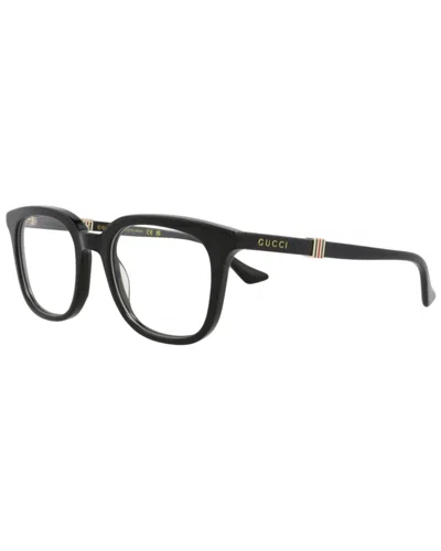 Gucci Men's 50mm Optical Frames In Black
