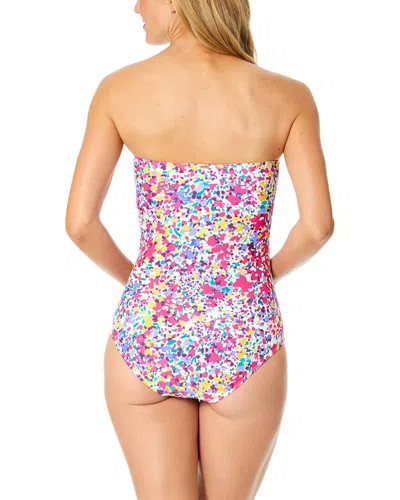 Anne Cole Drape Front Underwire One-piece