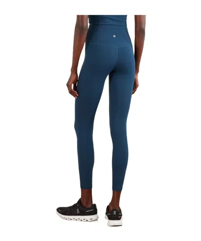 Lululemon Solid High-rise Leggings In Blue