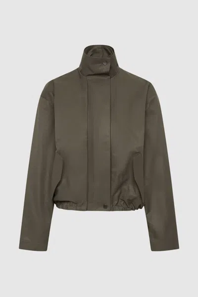St Agni Flight Jacket In Brown