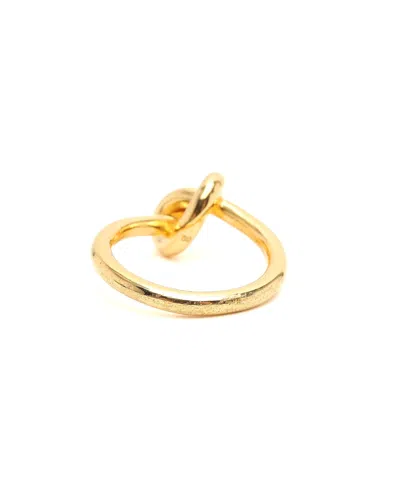Celine Céline Knot Ring In Gold