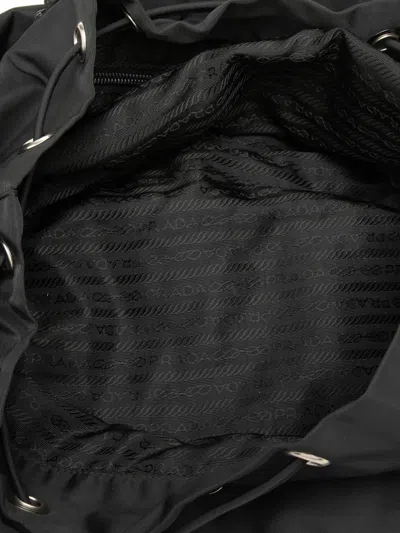 Pre-owned Prada 2000-2013 Tessuto Backpack In Black