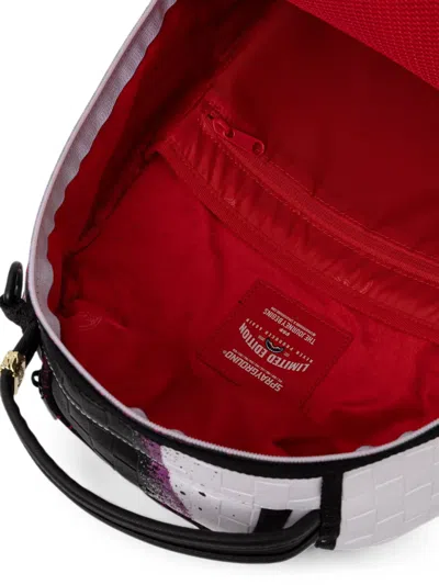 Sprayground Graffiti-print Woven Backpack In Multi