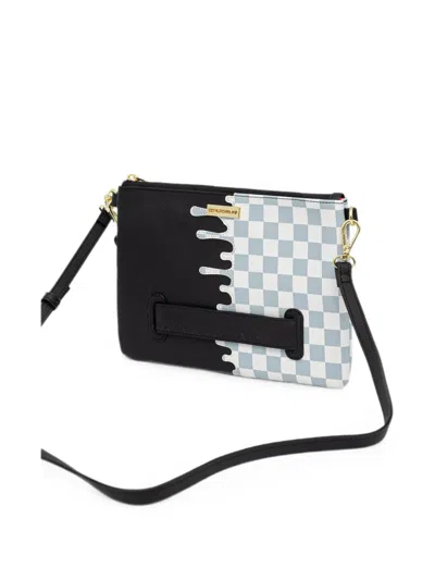 Sprayground Check-print Shoulder Bag In Multi