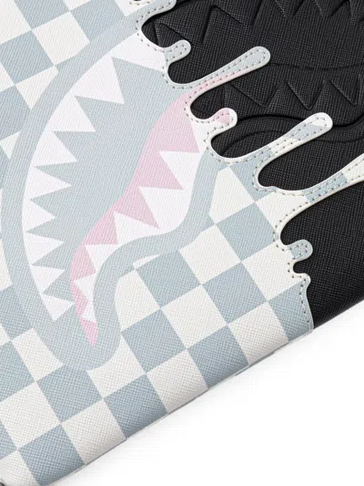 Sprayground Check-print Shoulder Bag In Multi