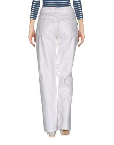 Shop Forte Couture Denim Pants In White