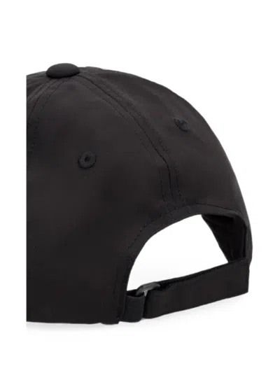 Ea7 Logo-patch Baseball Cap In Burgundy