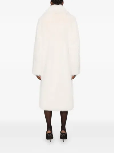 Dondup Chain-embellished Coat In White