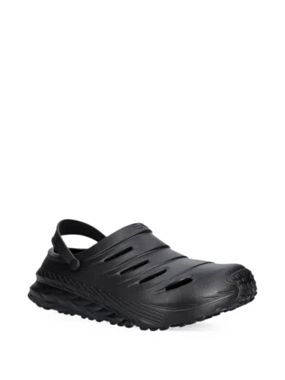 Ea7 Cut-out Mules In Black