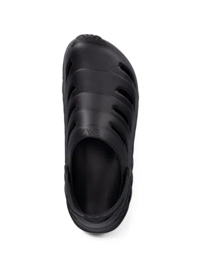 Ea7 Cut-out Mules In Black