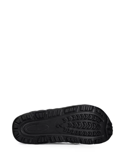 Ea7 Cut-out Mules In Black
