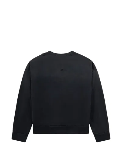 Secnd Slf Graphic-print Sweatshirt In Black