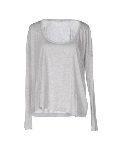 Alexander Wang T T-shirt In Light Grey