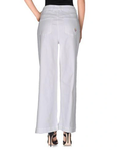 Shop Love Moschino Jeans In White