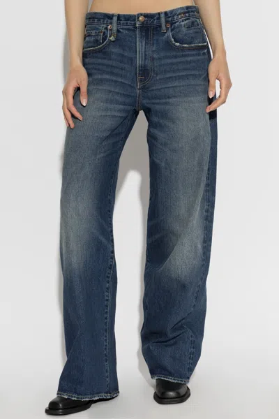 R13 Belt-loop Jeans In Blue