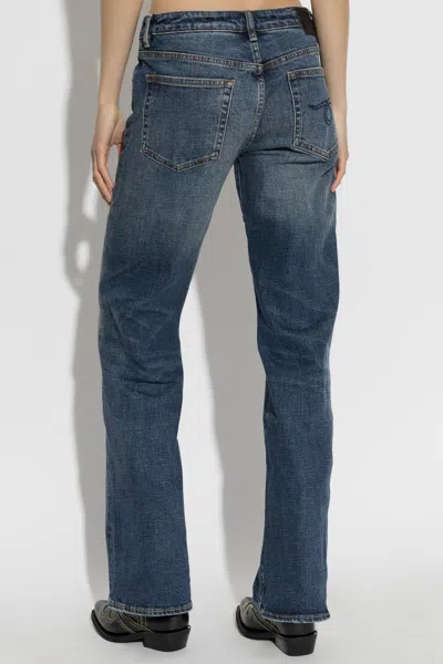 R13 Belt-loop Jeans In Blue