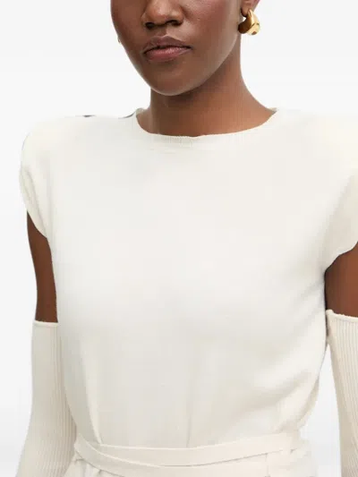 Haveone Crew-neck T-shirt In White