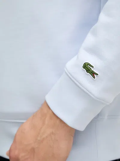 Lacoste Quarter-zip Sweatshirt In Blue