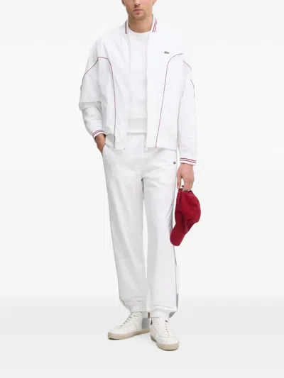 Lacoste Logo-patch Jacket In Pattern