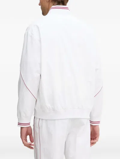 Lacoste Logo-patch Jacket In Pattern
