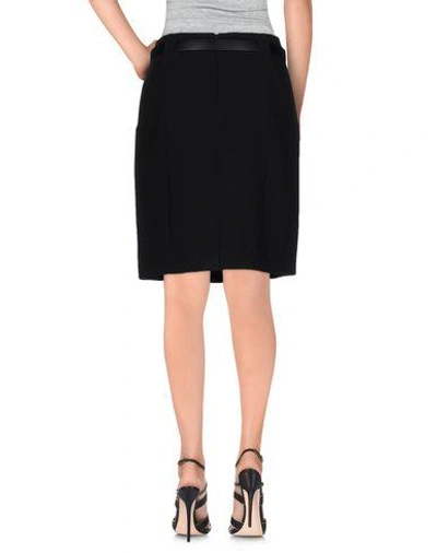 Shop Michael Michael Kors Knee Length Skirt In Black