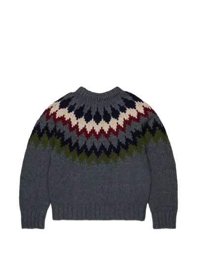 Dsquared2 Jacquard-knit Sweater In Multi