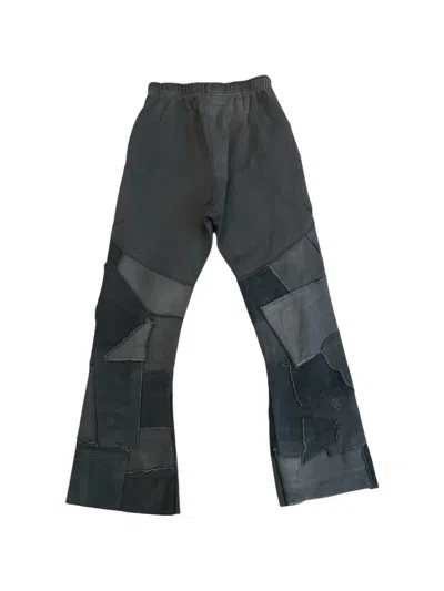Secnd Slf Patchwork Track Pants In Gray