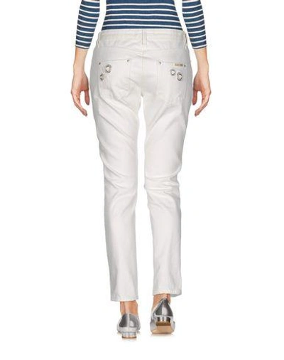 Shop Roberto Cavalli Jeans In White