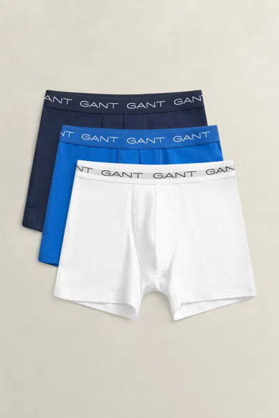 Gant 3-pack Boxer Briefs In White
