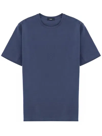 Herno Classic Cotton Blend T-shirt In Multi