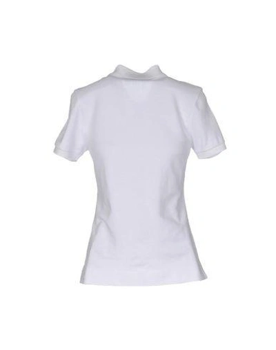 Shop Acne Studios Polo Shirts In White