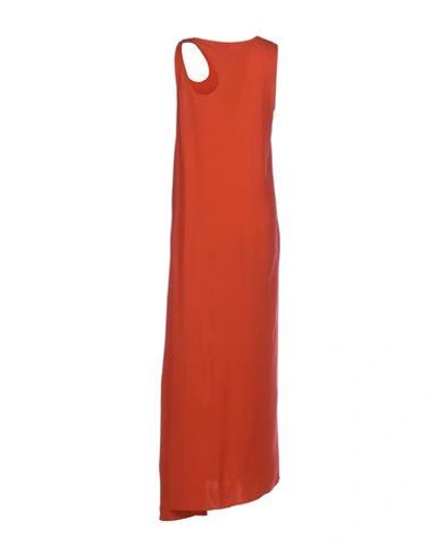 Shop Opening Ceremony Long Dress In Red