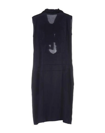 Shop Marni Formal Dress In Dark Blue