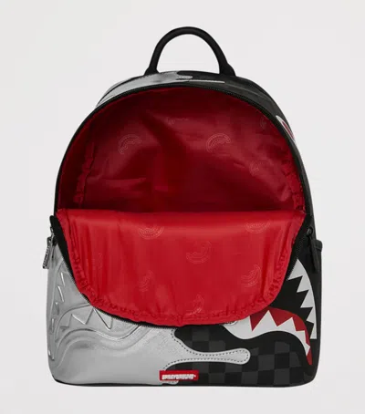 Sprayground Side Drip Savage Backpack In Silver