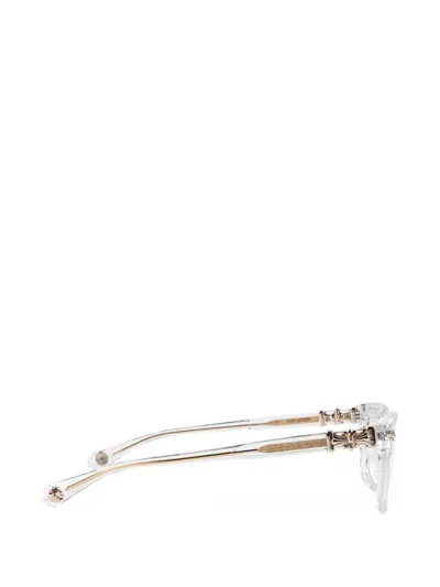 Chrome Hearts Rectangular-frame Glasses In Transparent