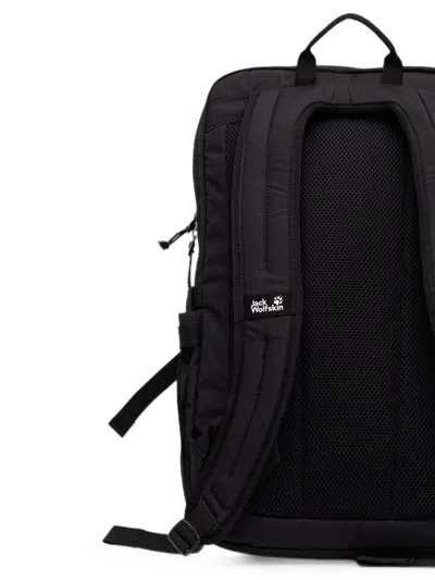 Jack Wolfskin Berkeley 24 Logo-print Backpack In Black