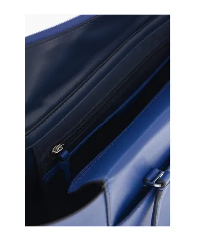 Tory Burch Double-handled Handbag In Blue