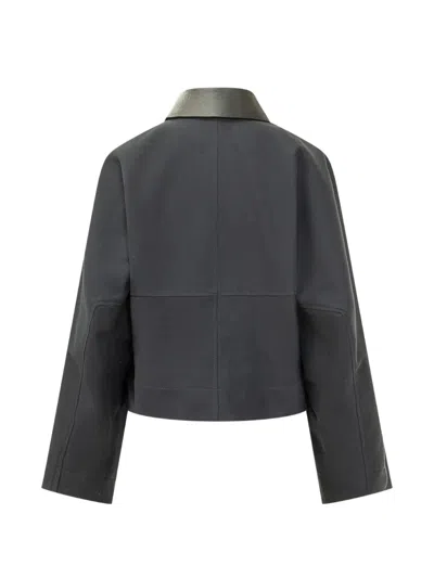 Givenchy A-line Cocoon Jacket In Black