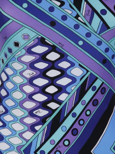 Pucci Patterned Swimsuit In Multi