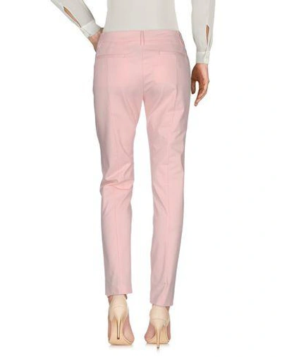 Shop Love Moschino Casual Pants In Pink