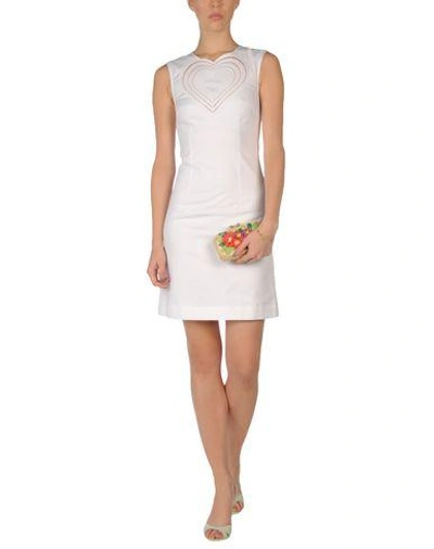 Shop Christopher Kane Short Dresses In White