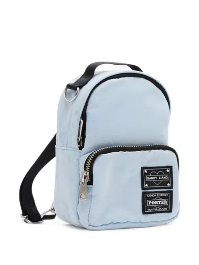 Sandy Liang X Porter Backpack In Blue