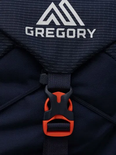 Gregory Arrio 18 Logo-print Backpack In Blue