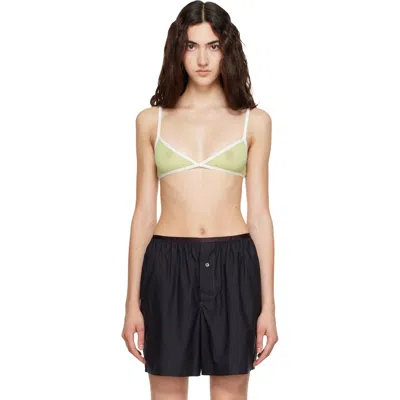 Paloma Wool Green Esco Bralette In Multi