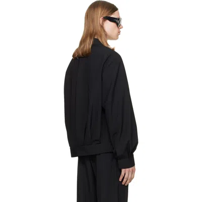 Balmain Black Wool 2-button Jacket In Black