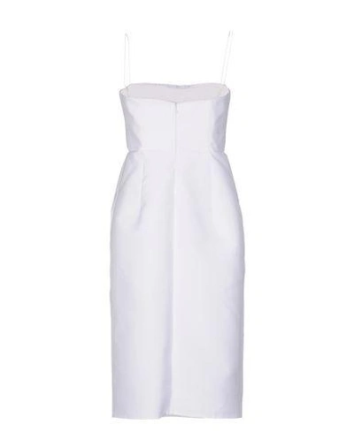 Shop Carven Short Dresses In White