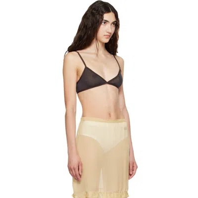 Paloma Wool Esco Triangle-cup Adjustable-strap Top In Black