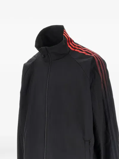 Y-3 Gradient Side-stripe Track Jacket In Black
