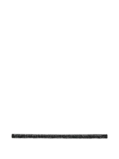 Dragon Diffusion Leather Belt In Black